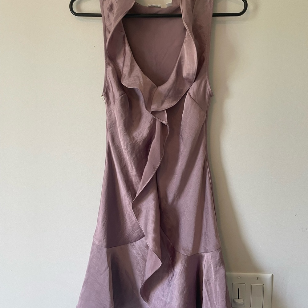 Wilfred Asymmetrical Mauve Dress